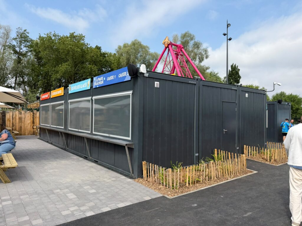 25 containers aménagés pour le parc Denain Évasion